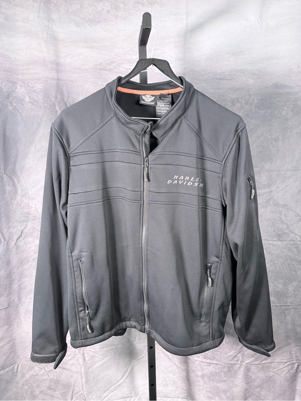 Harley-Davidson Men’s Gray Lightweight Softshell Jacket - owned by Randy Couture